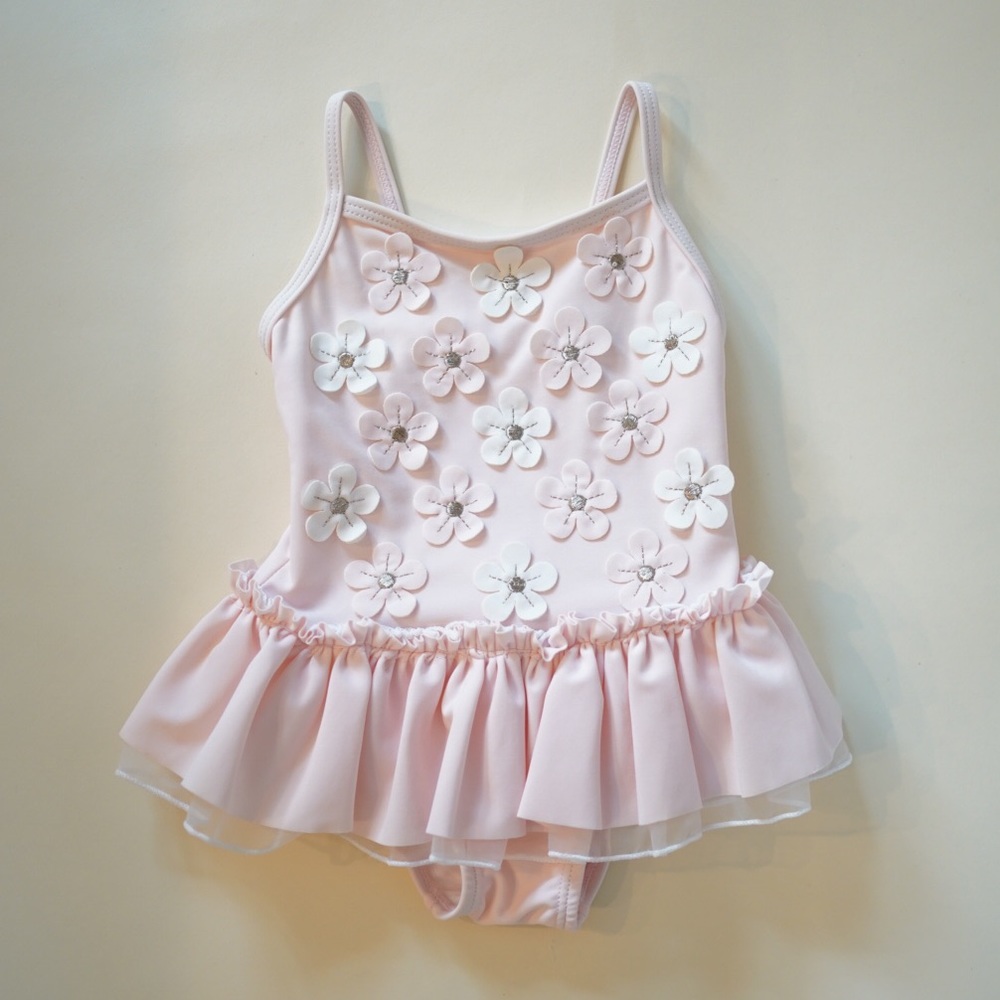 Little Me Swimsuit baby girl size 3-6 months